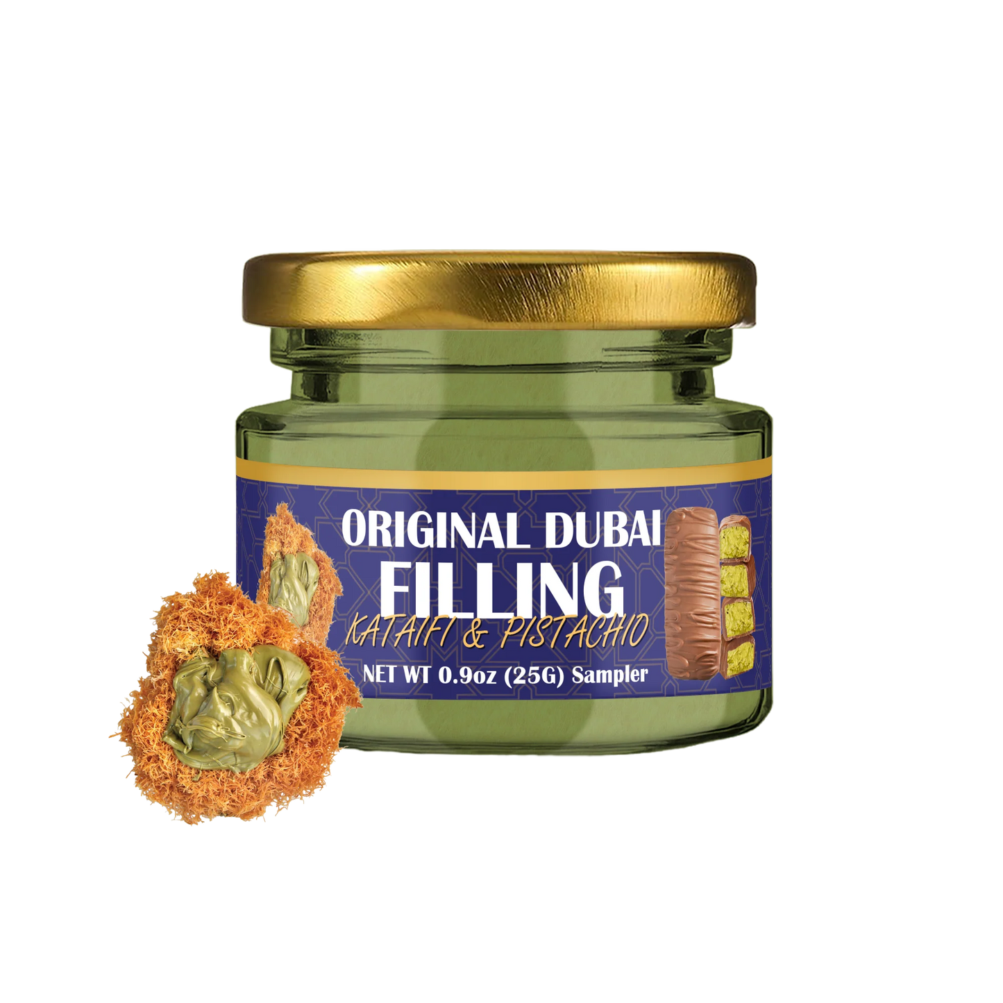 Dubai Filling Kataifi & Pistachio Cream Spread 25g