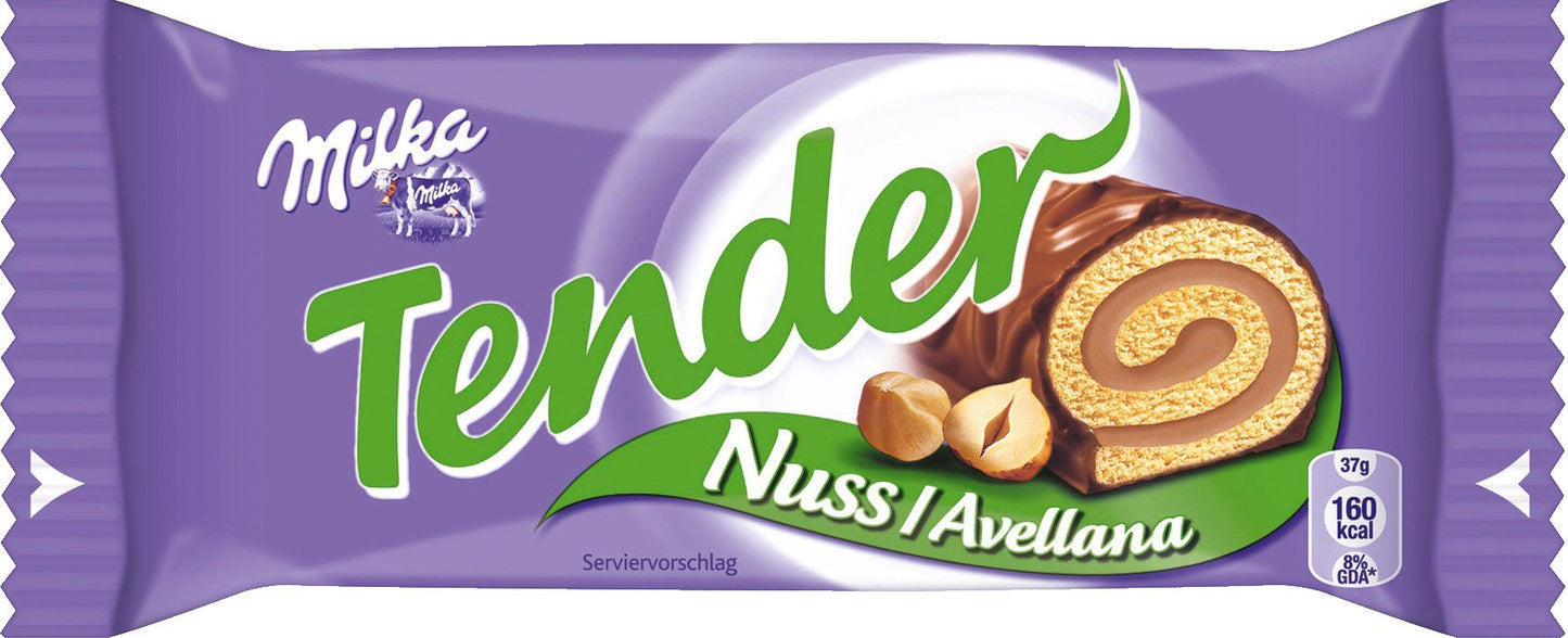 Milka Tender Hazelnut