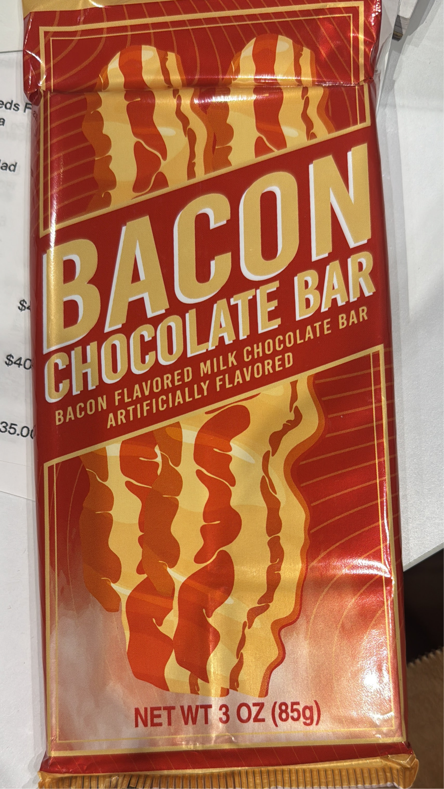 Bacon Chocolate Bar
