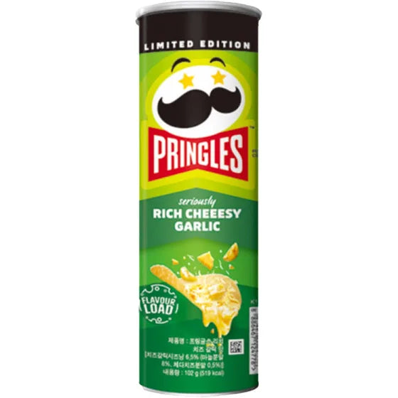 Pringles Rich Cheesy Garlic