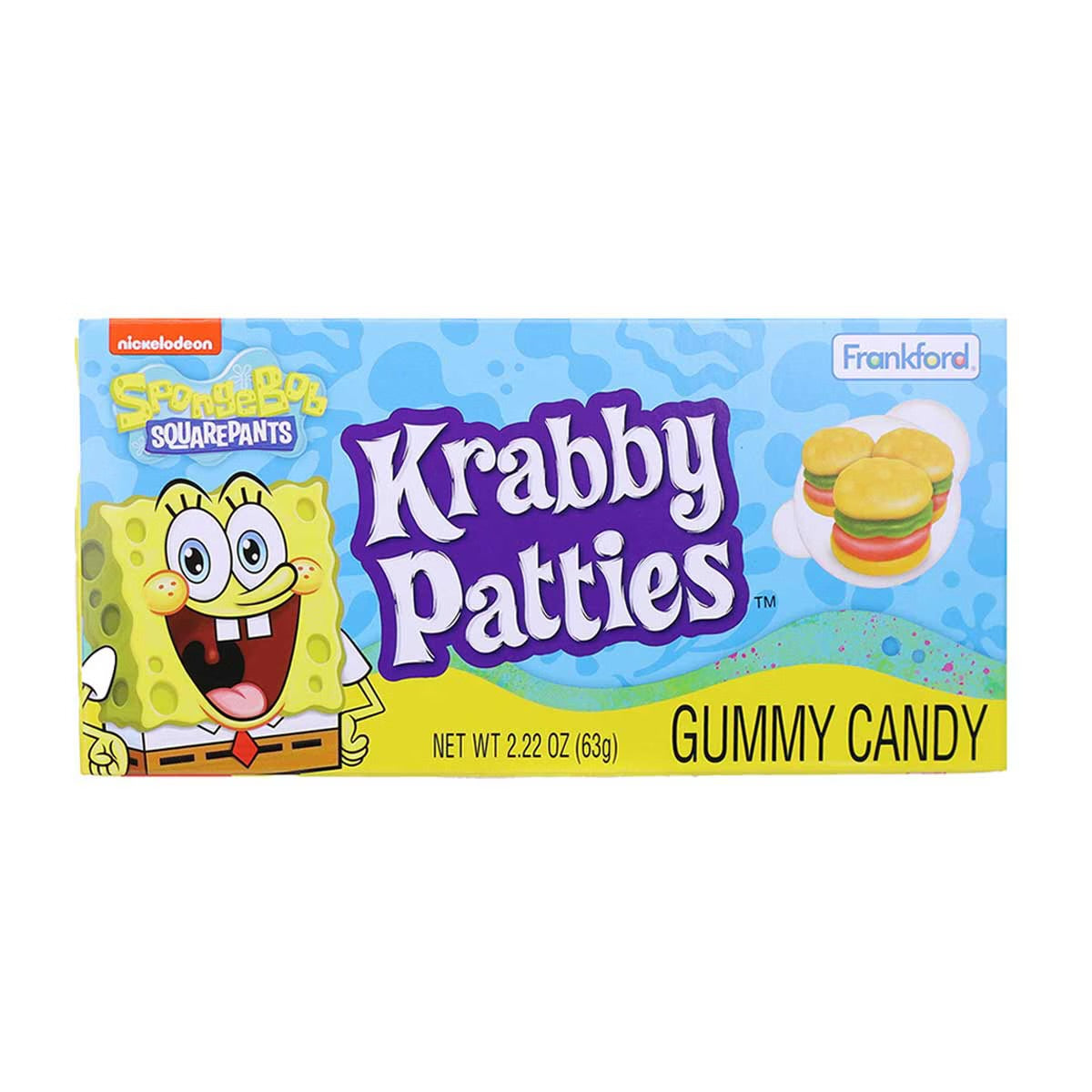 Spongebob Krabby Patties Gummy Candy