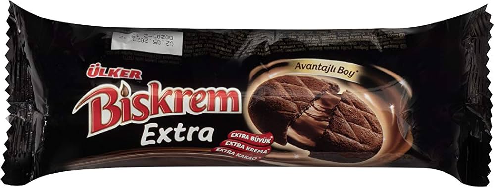 Ulker Biskrem Cocoa Biscuit