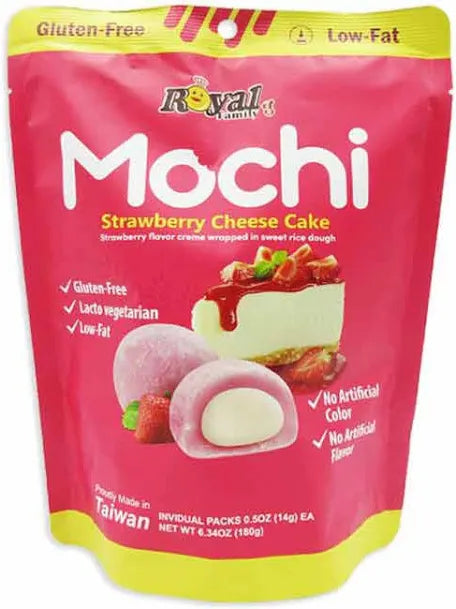 Royal family Mochi Strawberry Cheasecake