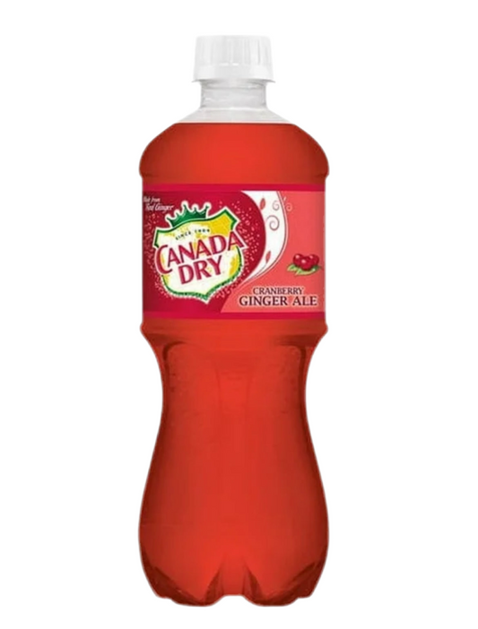 Canada Dry Ginger Ale Cranberry Bottle
