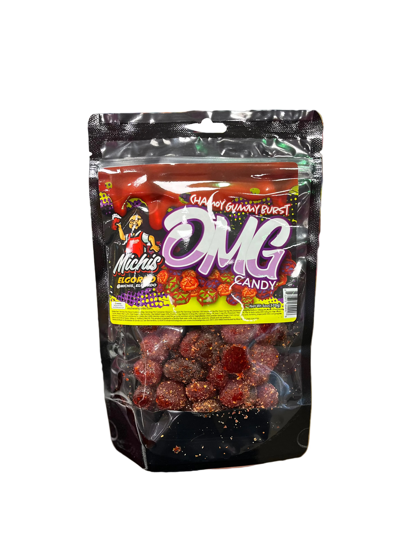 OMG Chamoy Gummy Candy flavor