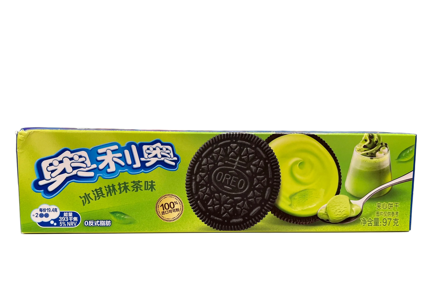 Oreo Matcha Ice Cream Flavor 97g