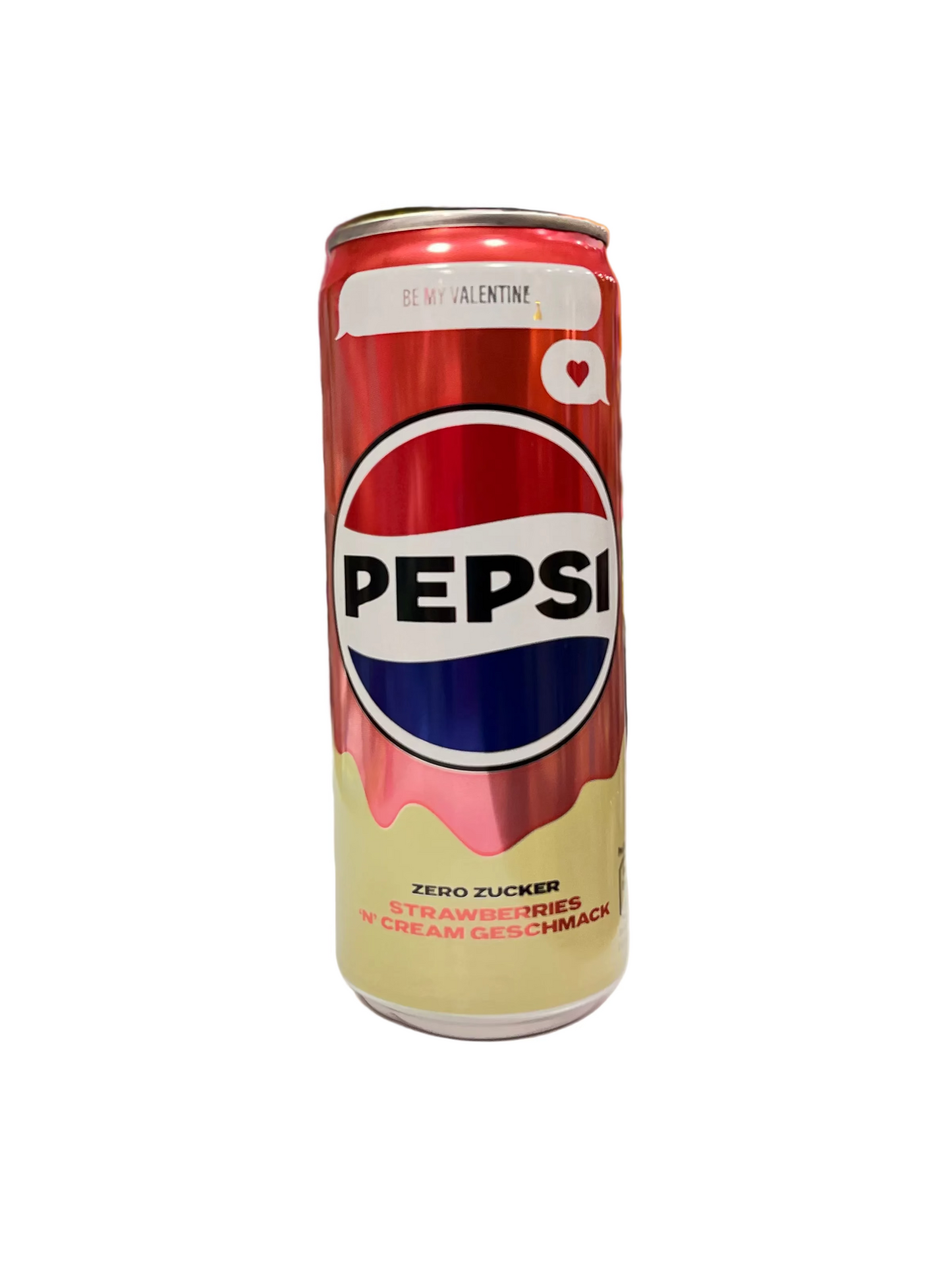 Pepsi Zero Sugar Strawberry and Cream - Be my Valentine Edition Germany