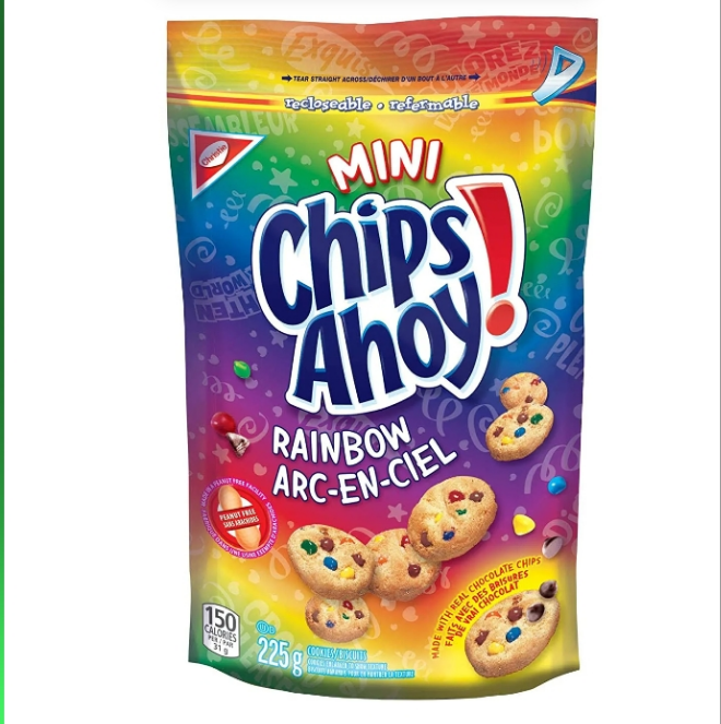 Mini Chips Ahoy Rainbow