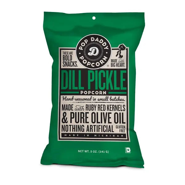Pop Daddy Dill Pickle Popcorn