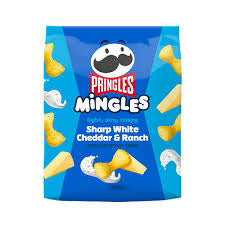 Pringles mingles sharp white cheddar & ranch