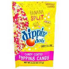 Dippin’ Dots Popping Candy Banana Split & Rainbow Ice
