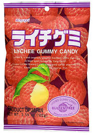 Kasugai lychee gummy candy
