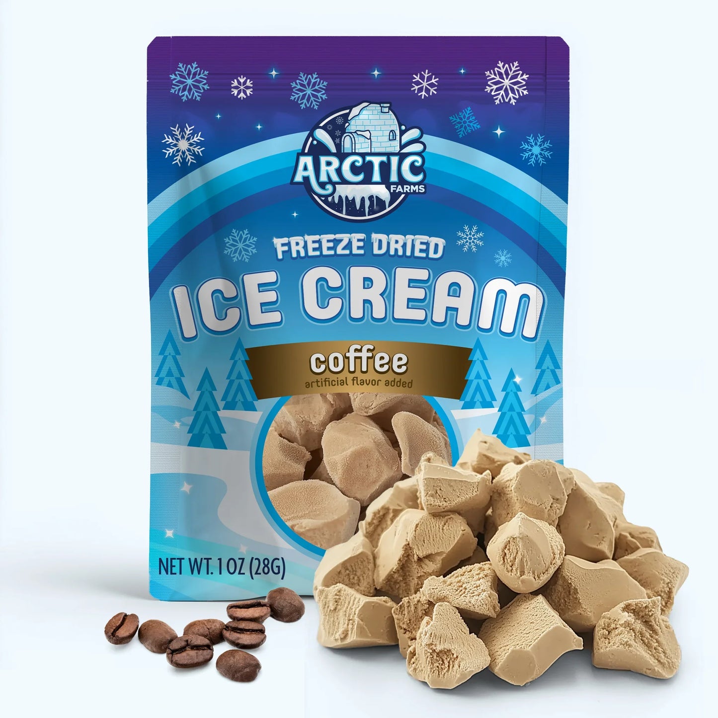 Freeze dried coffee