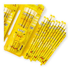 Pokémon pencils with Sharpener
