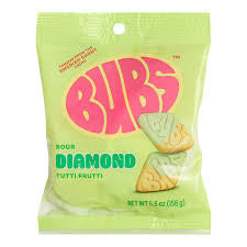 Bubs Sour Diamonds Tutti Fruity