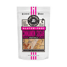 Pop Daddy Pretzels Gluten Free - Cinnamon Sugar