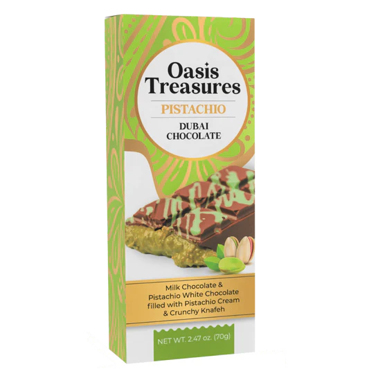 Oasis Treasures Pistachio Dubai Chocolate