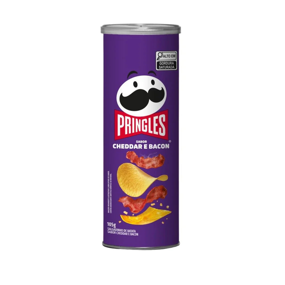 Pringles Cheddar Bacon 105g