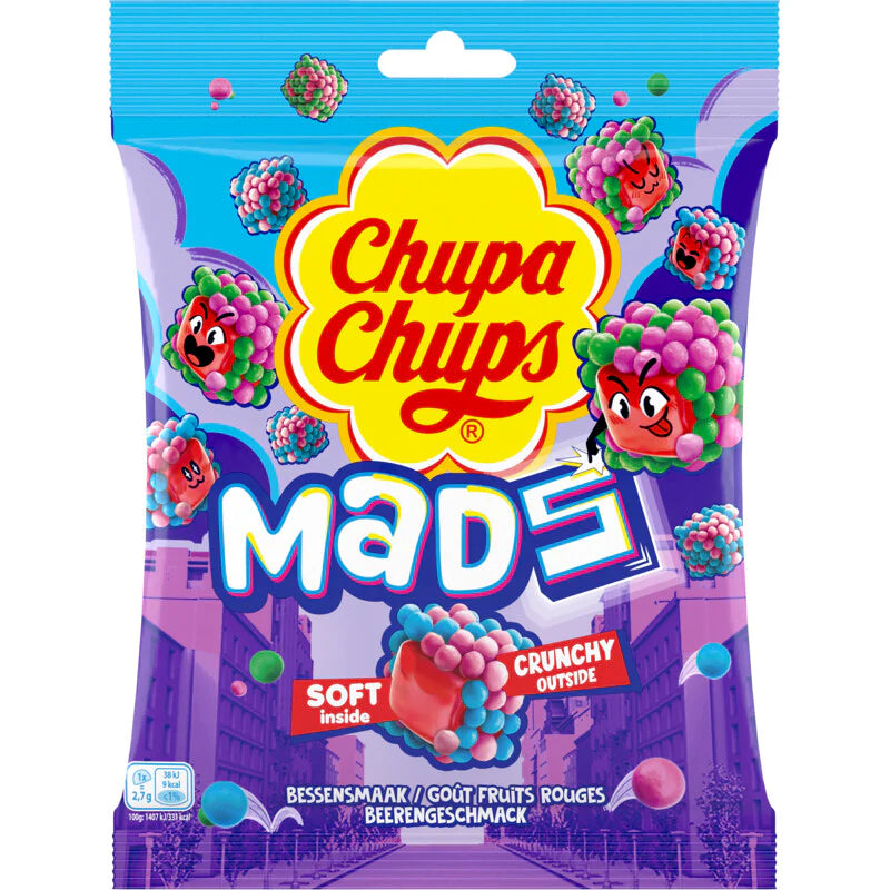 Chupa Chups Mads Berries Flavors