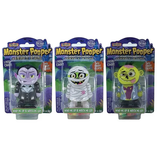 Halloween Monster Pooper Candy Dispenser