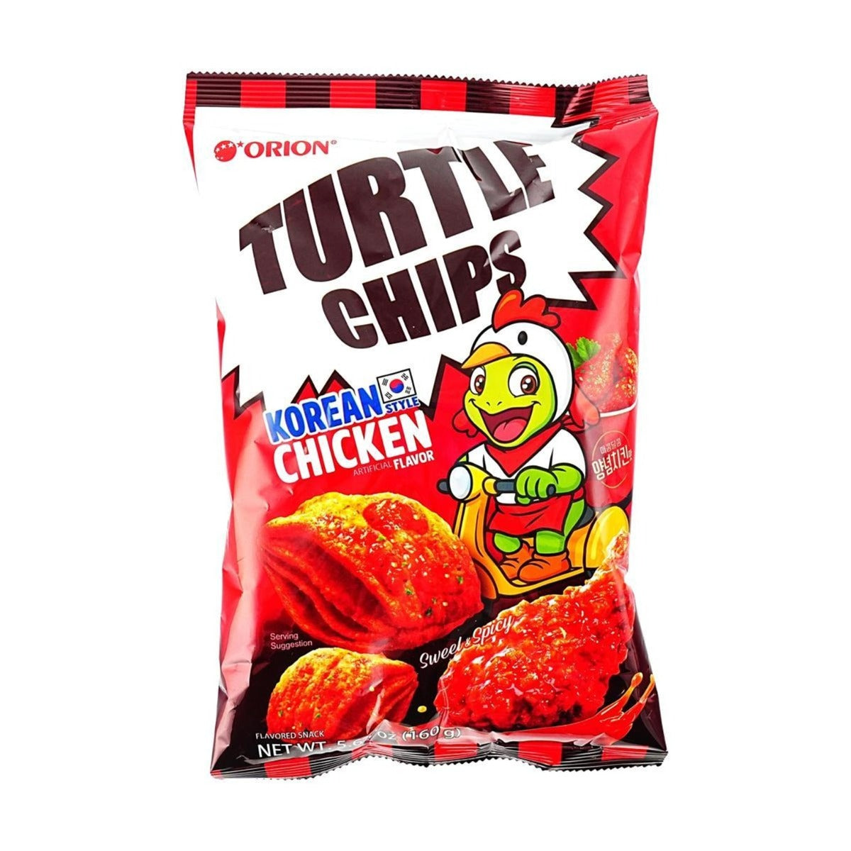 Turtle Chips Korean Chicken Sweet & Spicy