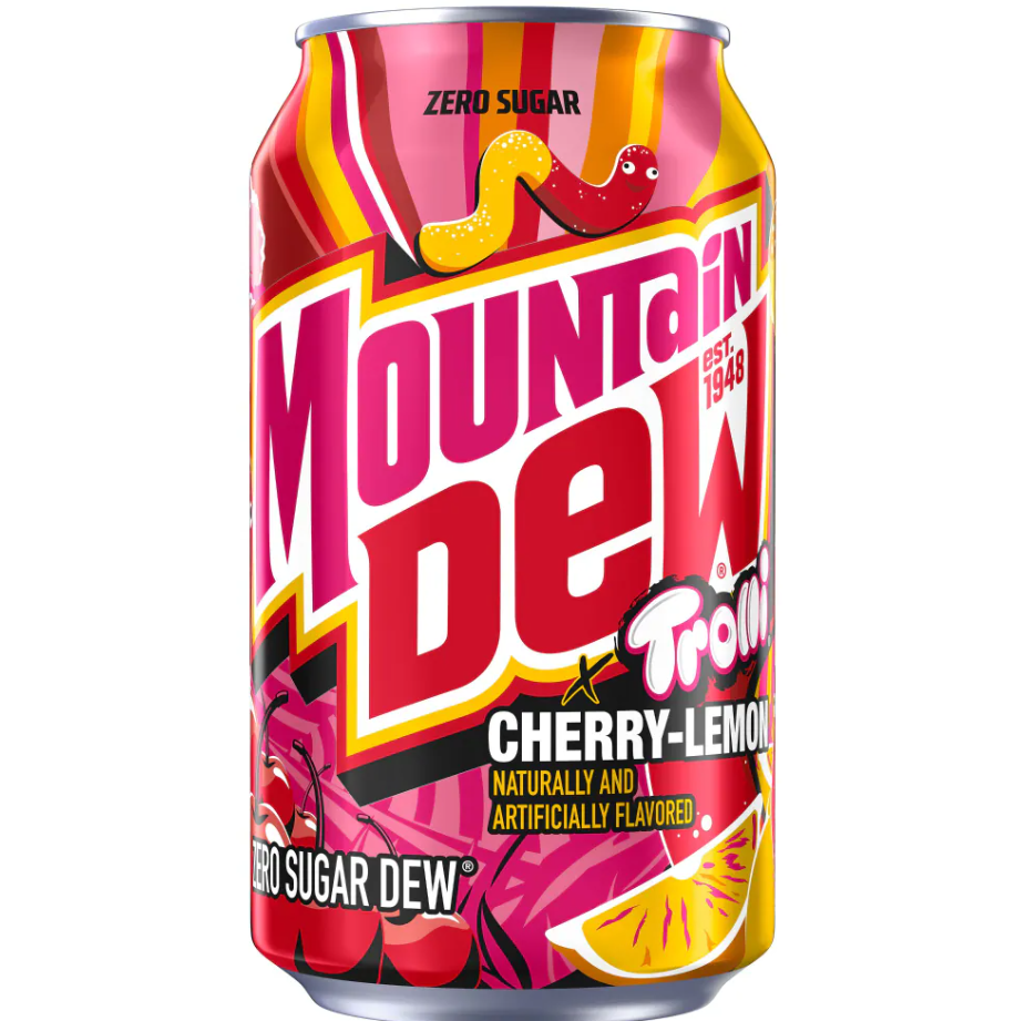 Mountain Dew Trolli Cherry Lemon