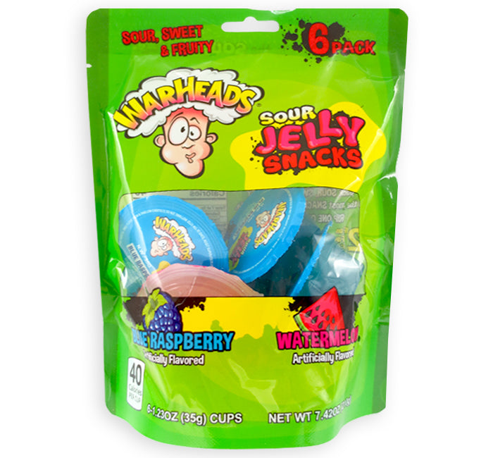 Warheads Sour Jelly Snacks
