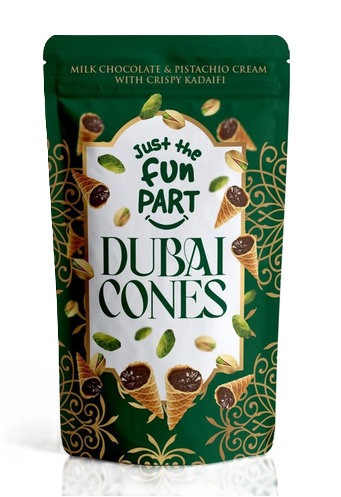 Dubai Chocolate Cones