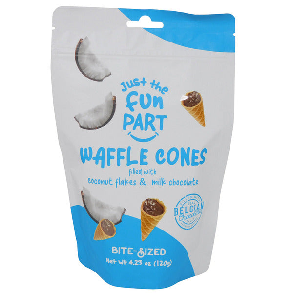 Coconut Waffle Cones