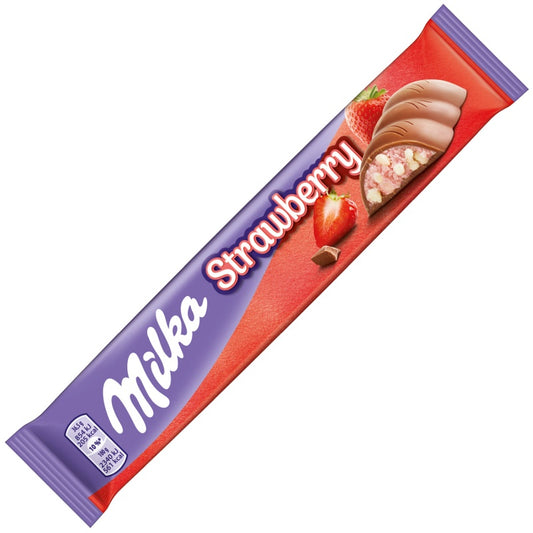Milka strawberry bar