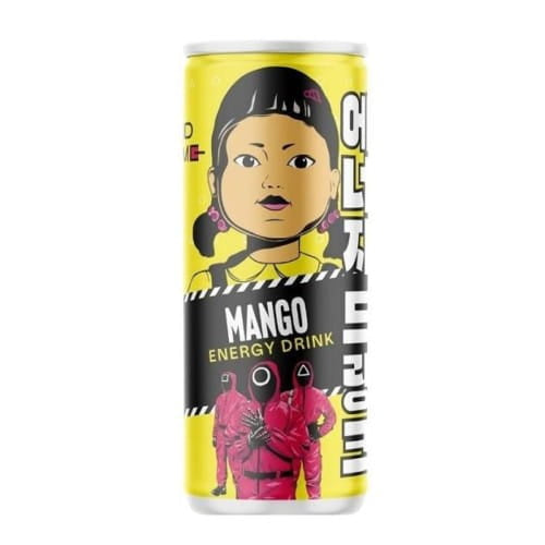 Squid Game Mango Energy Drink