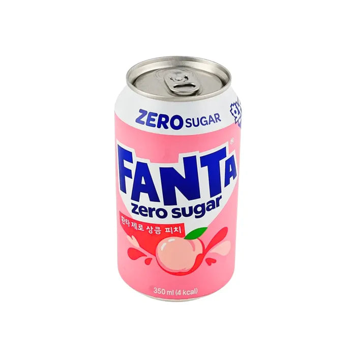 Fanta peach zero sugar