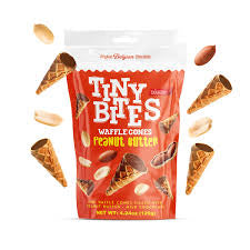 Tiny Bites Waffles Cones - Peanut Butter