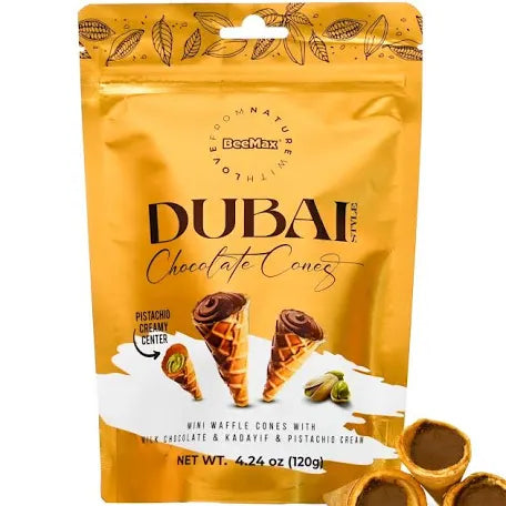 Beemax Dubai Chocolate Cones