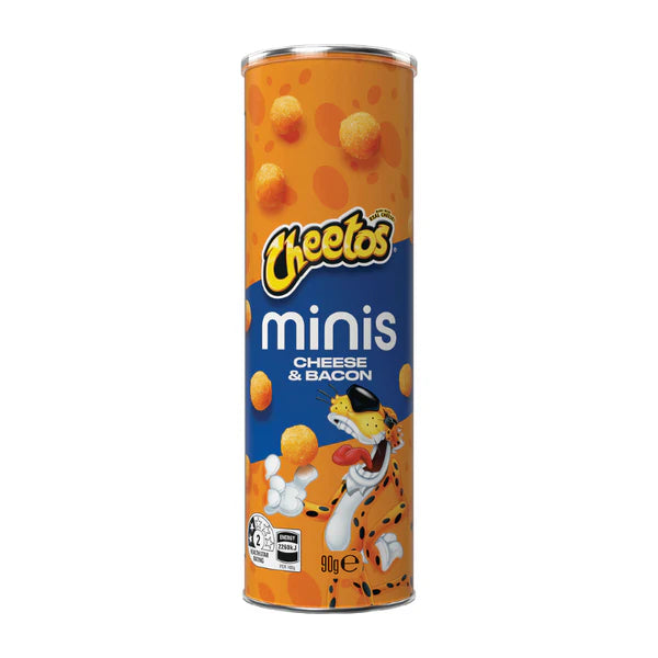 Cheetos mini cheese and bacon Tube
