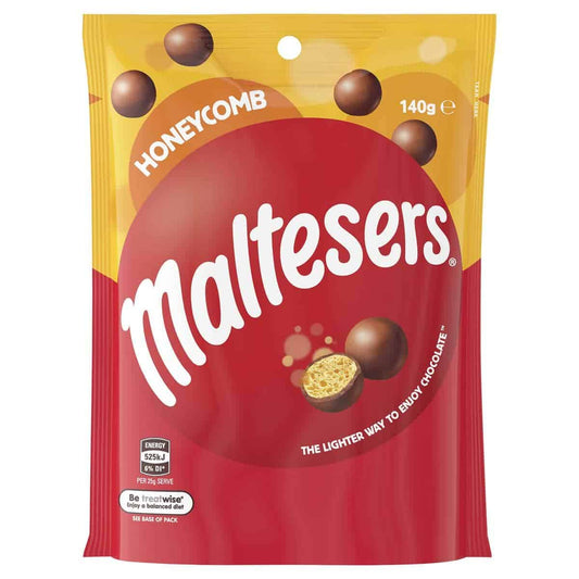 Maltesers Honeycomb Malt Balls Bag