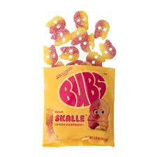 Bubs Sour Skalle Lemon Raspberry