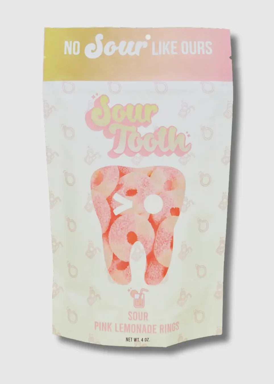 Sour tooth pink lemonade rings