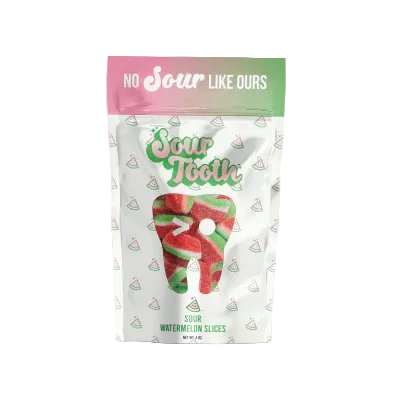 Sour tooth watermelon slices