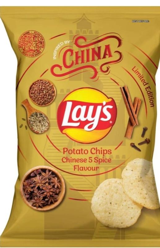Lays Potato Chips Chinese 5 Spice Flavour