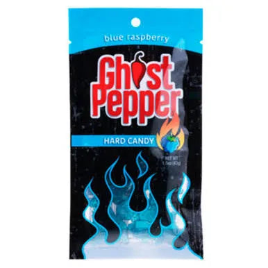 Ghost Pepper Blue Raspberry Hard Candy