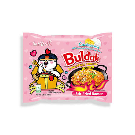 Buldak Carbonara Spicy Ramen