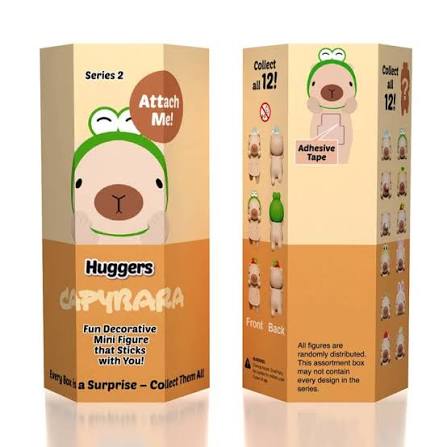 Huggers Capybara Mini Figure Series 2