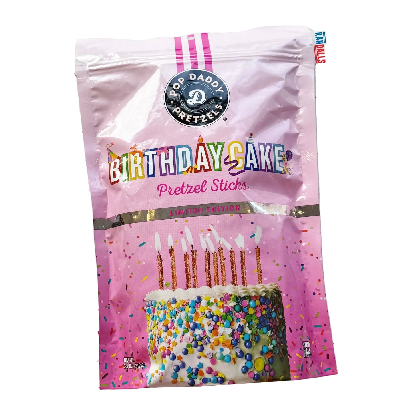 Pop Daddy Pretzels - Birthday Cake 7.5oz