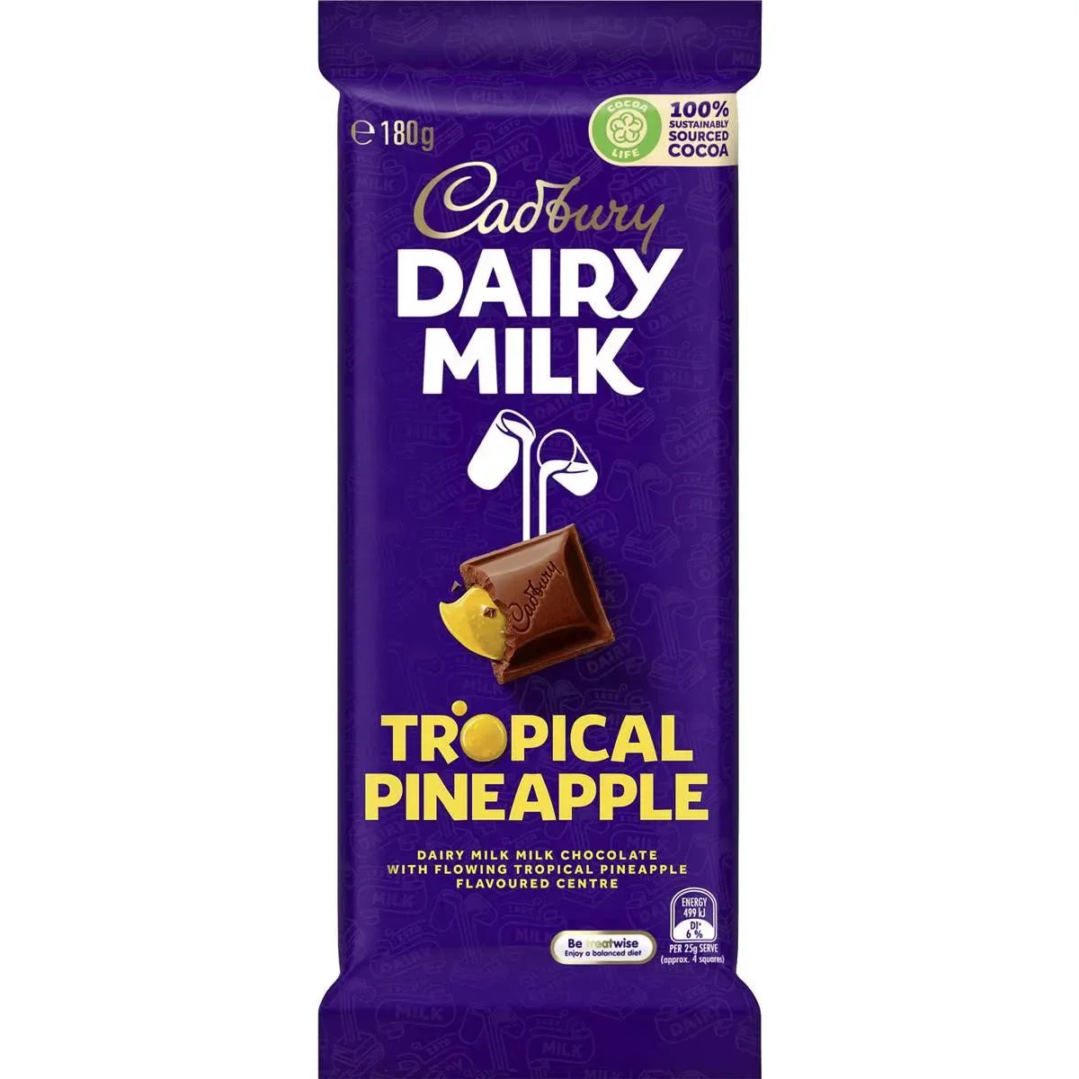 Cadbury Dairy Milk Tropical Pineapple