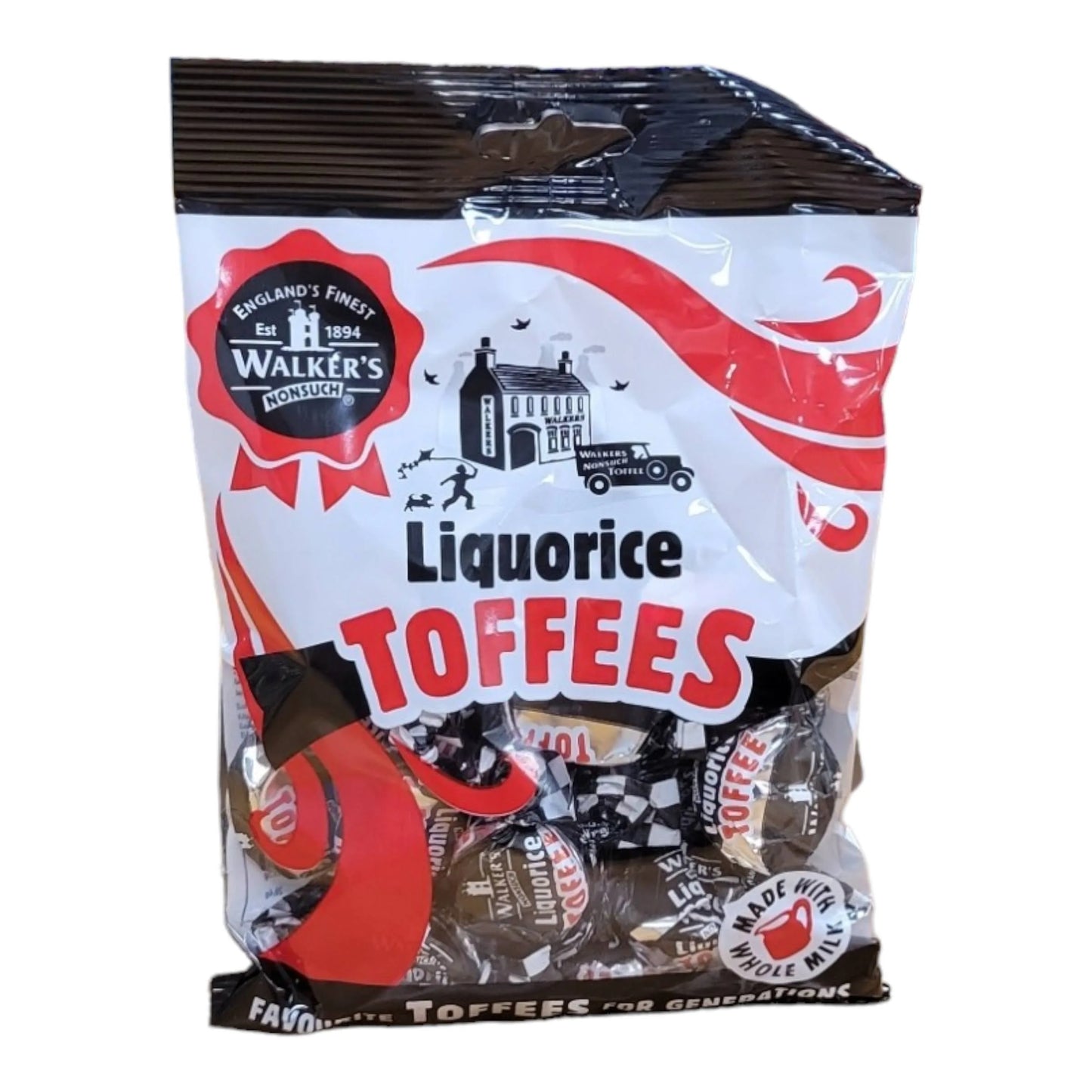 Walkers Liquorice Toffees