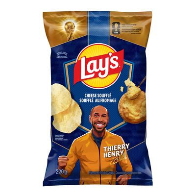 Lay’s Cheese Soufflé Thierry Henry