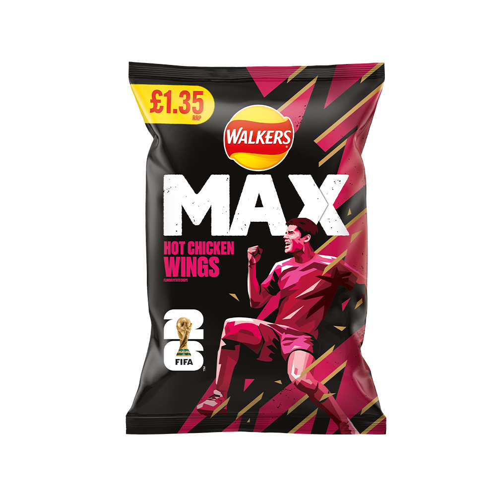 Walkers Max Hot Chicken Wings FIFA Edition