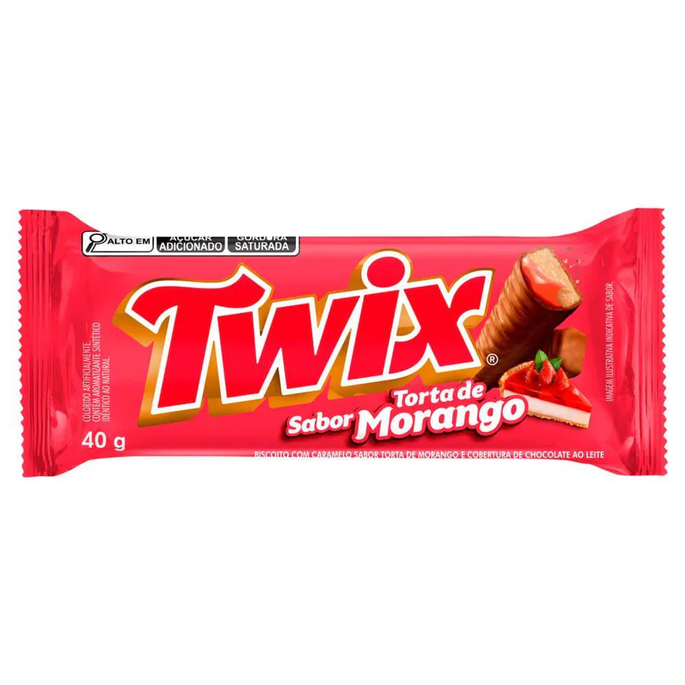 Twix Sabor Torta De Morango