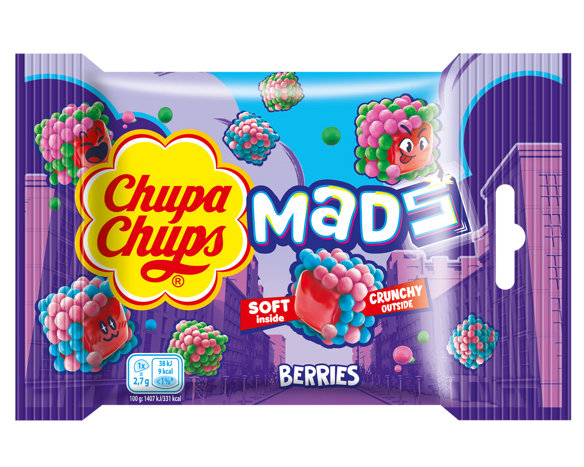 Chupa Chups Mads Berry Cube Cluster